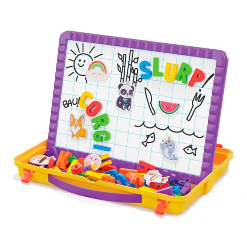 Quercetti Basic Letter Set for Magnetic Whiteboard-65 Piece thumbnail 2