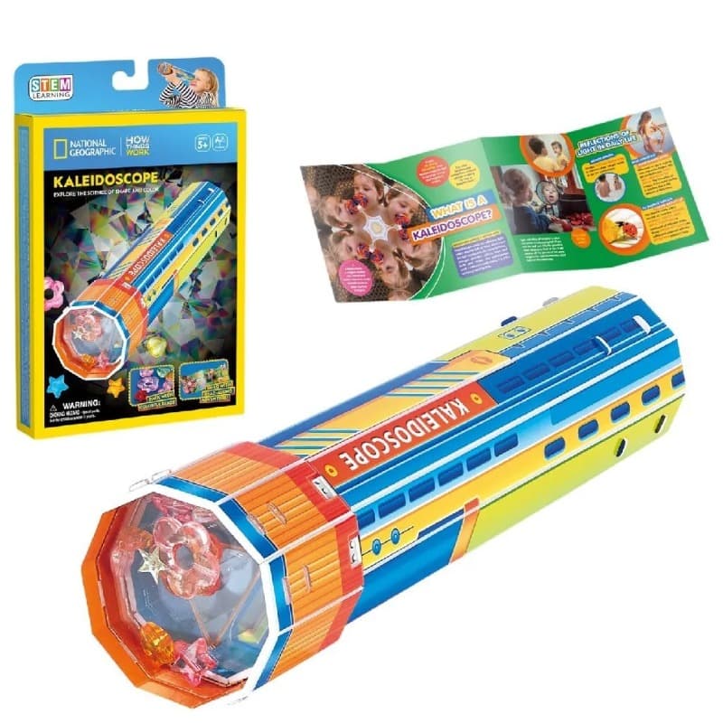 National Geographic 3D Puzzel 14 Pcs - Kaleidoscope