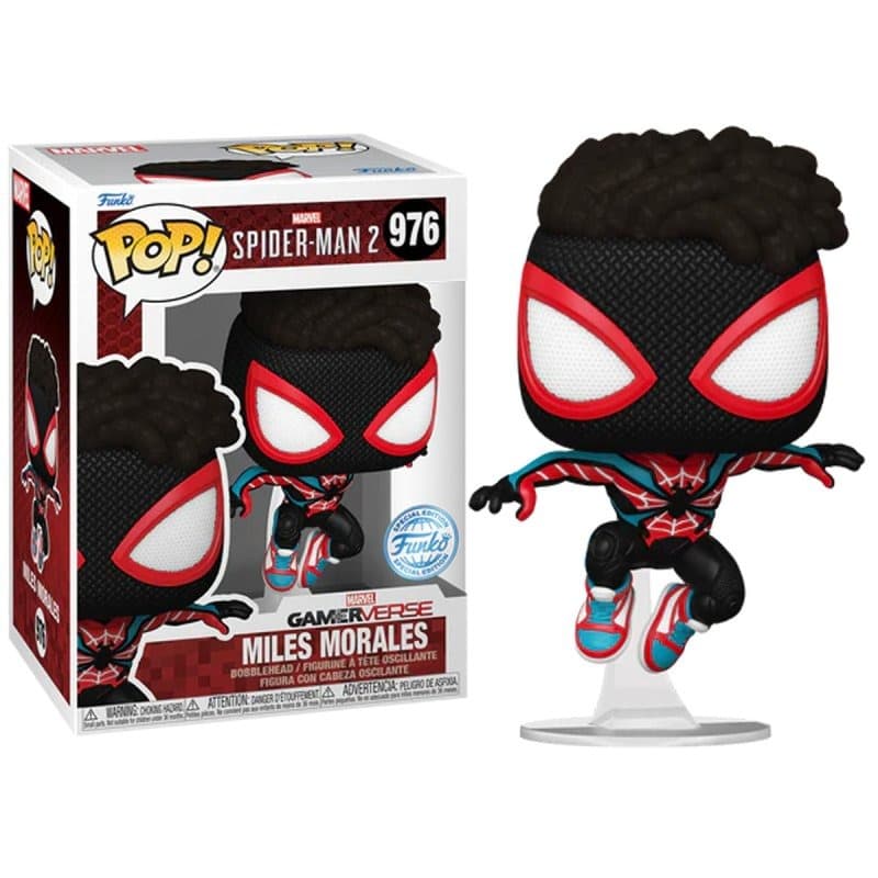 Funko Pop Marvel Spider-Man 2 Miles Morales Evolved Suit