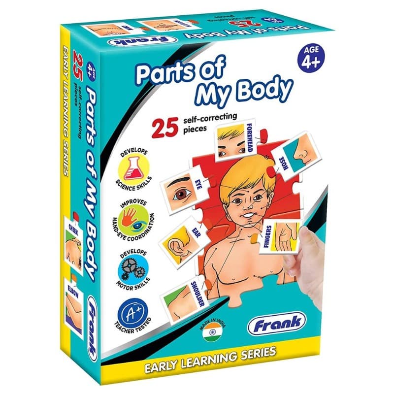 Frank Parts Of My Body Puzzle - 25 Pcs