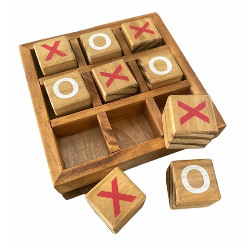 Tic Tac Toe Wooden - Small
