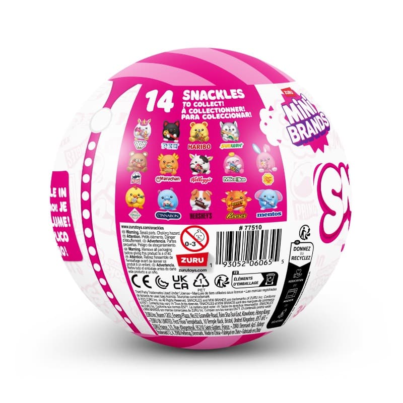 Mini Brands Snackles Soft Toy - Assorted thumbnail 3