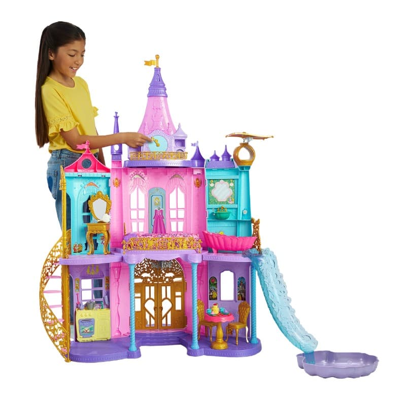 Disney Princess Magical Adventures Castle 4 ft Tall with Lights & Sounds thumbnail 3