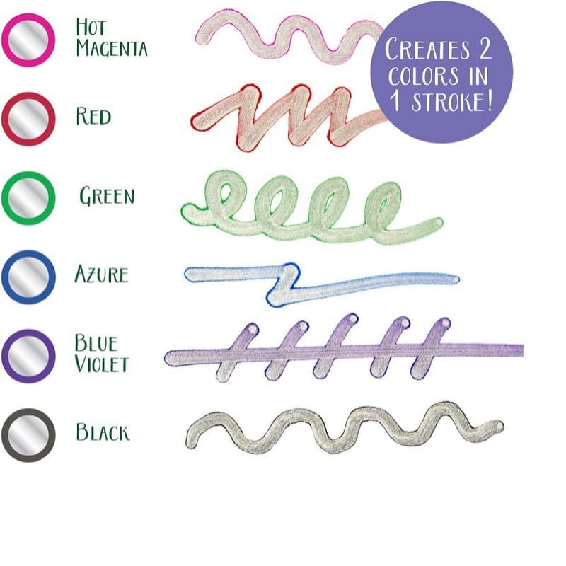 Crayola Signature Metallic Crayons -6 Colors thumbnail 3
