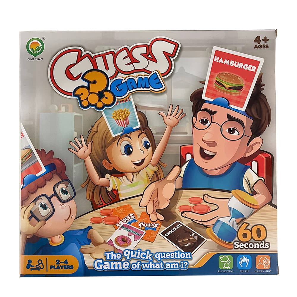 Guess Who I Am Game - Food