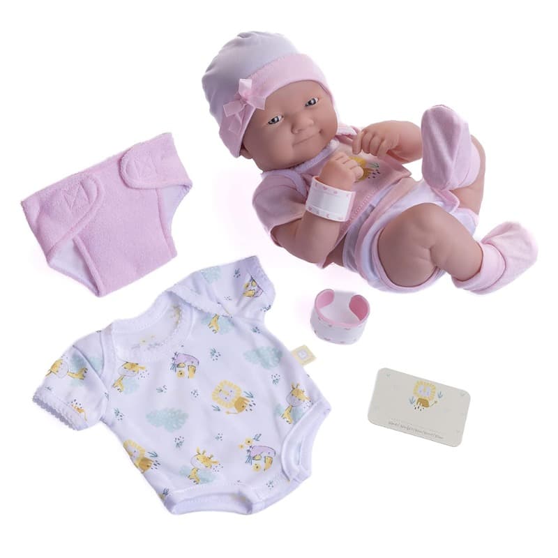 JC Toys La Newborn Nursery 14 Inches - Pink. thumbnail 3