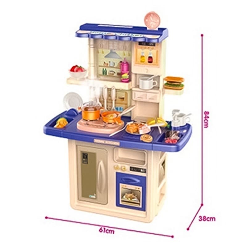 Dream Kitchen Set 38 Pcs - Blue thumbnail 2