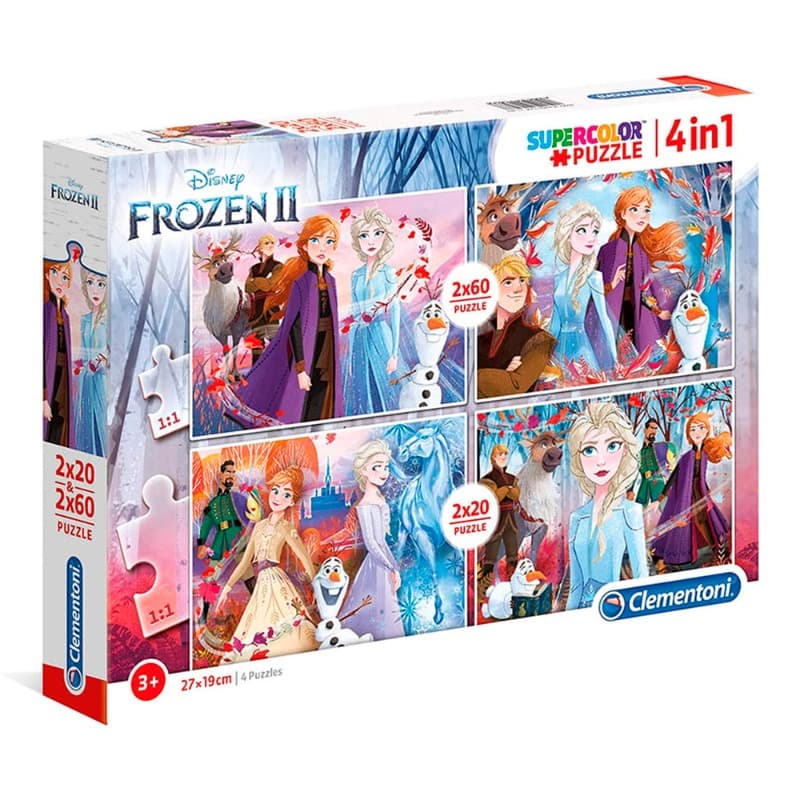 Clementoni Disney Frozen2 - 4 puzzle