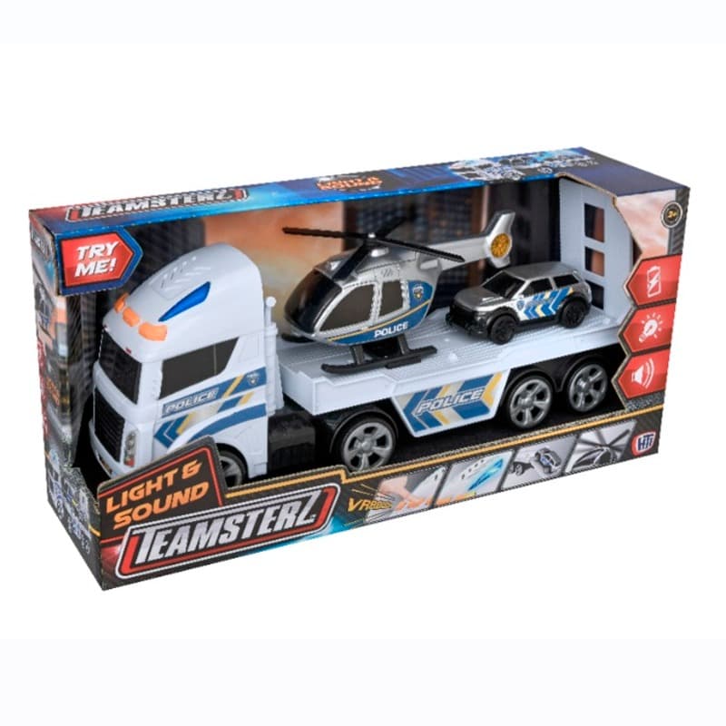 Teamsterz - Police Helicopter Transporter
