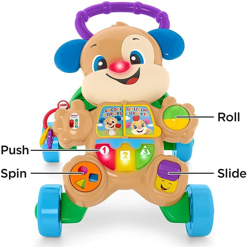 Fisher-Price Laugh & Learn Smart Stages Learn with Puppy Walker thumbnail 4