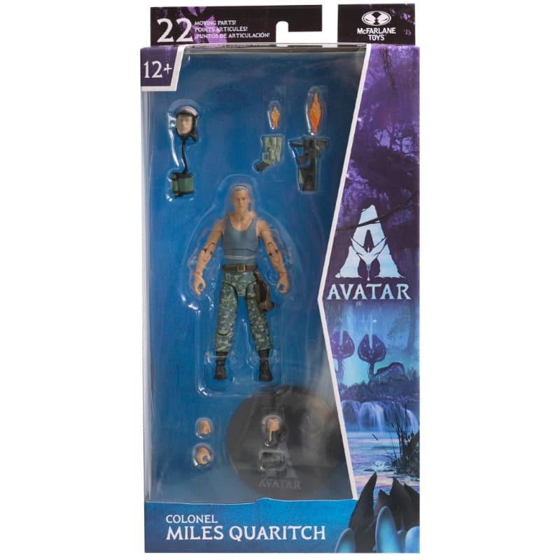 Disney Avatar Colonel Miles Quaritch - 7In