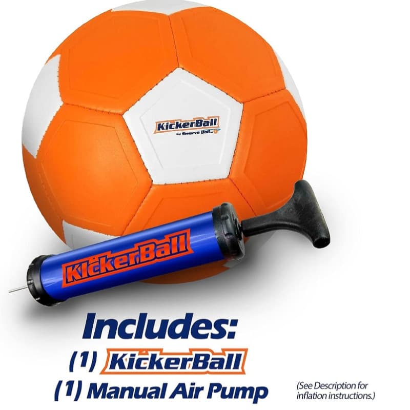 Kickerball Curve and Swerve Soccer Ball thumbnail 3