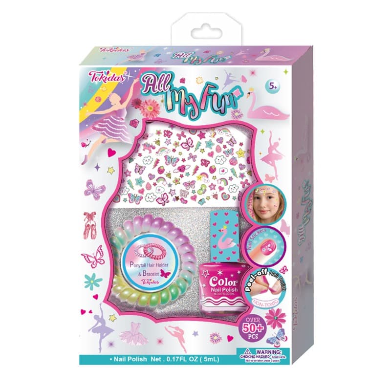 Tokidas All my Fun Nail And Hair Set