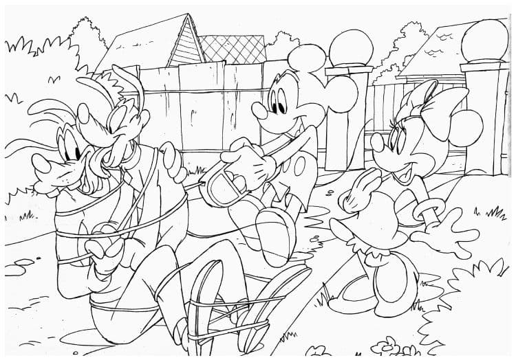 Lisciani - Puzzle Double Face Supermaxi 108 Mickey My Friends thumbnail 3