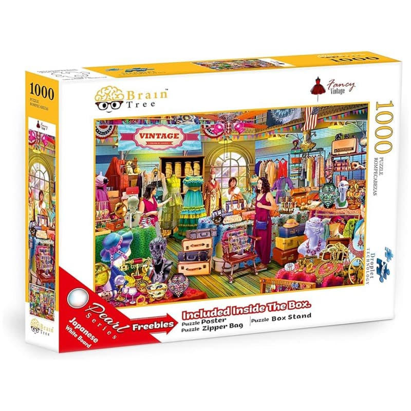 Brain Tree Pearl Fancy Vintage Puzzle 1000 Pcs
