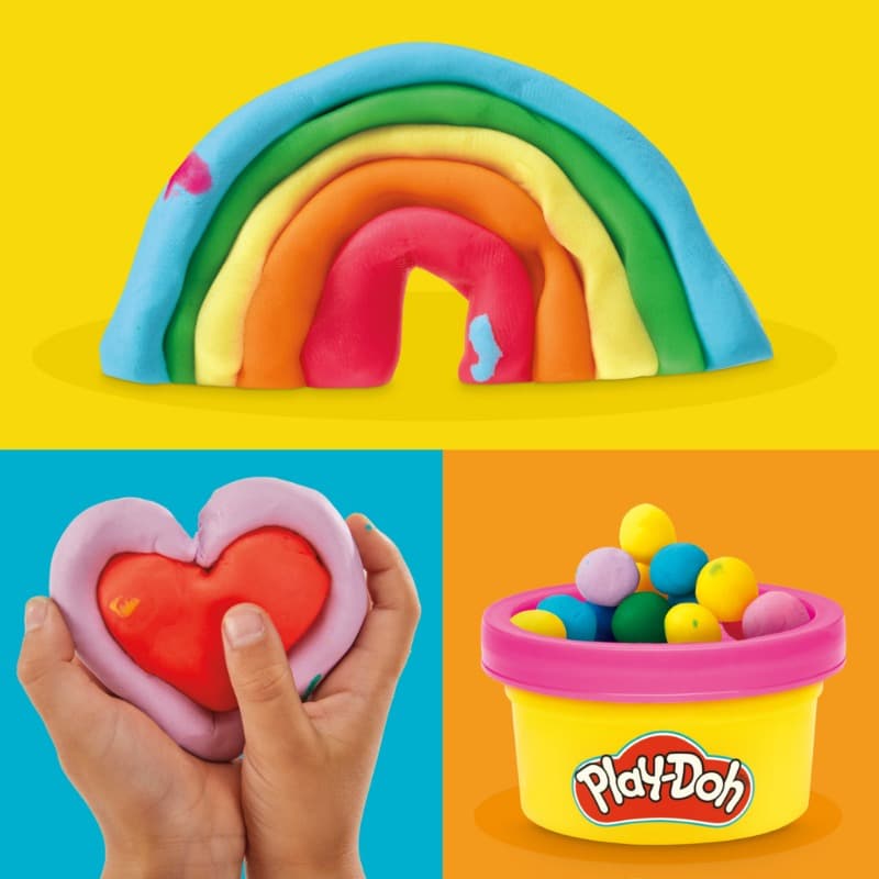 Play Doh 50 Pack Rainbow Favors thumbnail 3