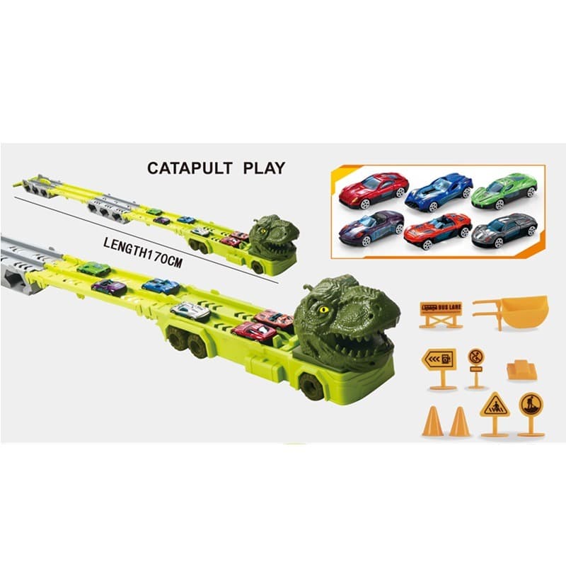 Dinosaur Car Transporter Truck thumbnail 2