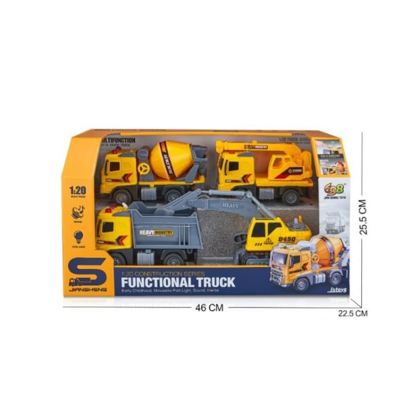 Tc Toys Functional Truck 1:20 For Kids thumbnail 3