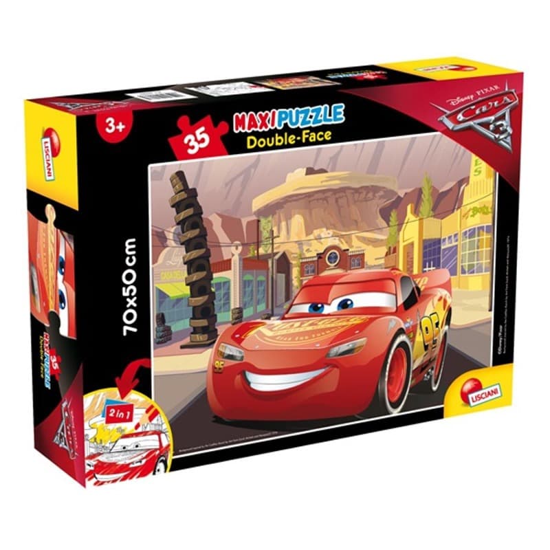 Lisciani Puzzle DF Supermaxi 35 Cars 3- Go Go Go
