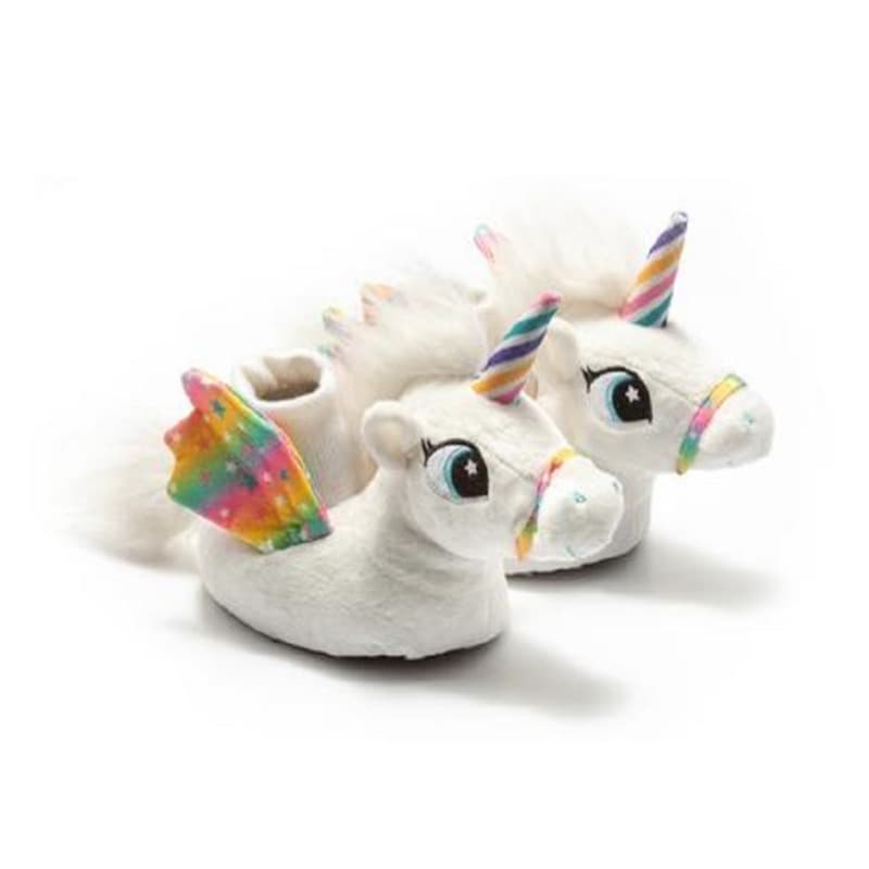 Twigy White Unicorn Slipper Size 22-23