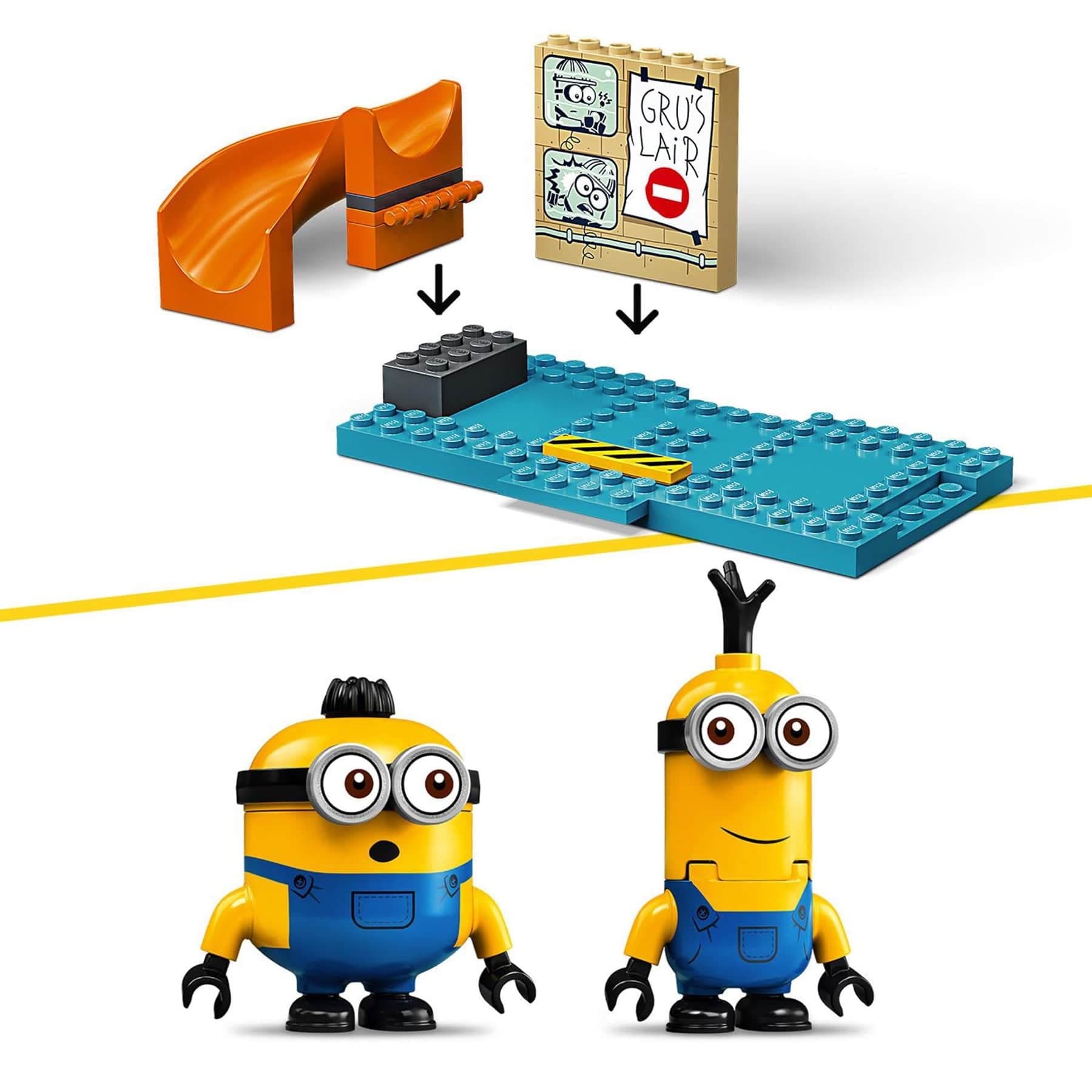 LEGO Minions in Gru's Lab - 87 Pieces thumbnail 3