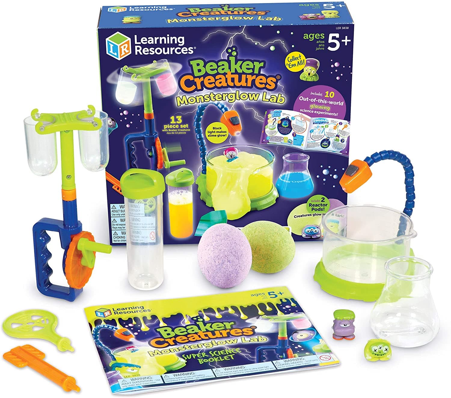 Learning Resources Beaker Creatures Monsterglow Lab thumbnail 3