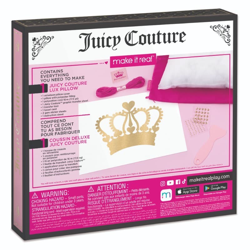Make it Real Juicy Couture Pillow thumbnail 2