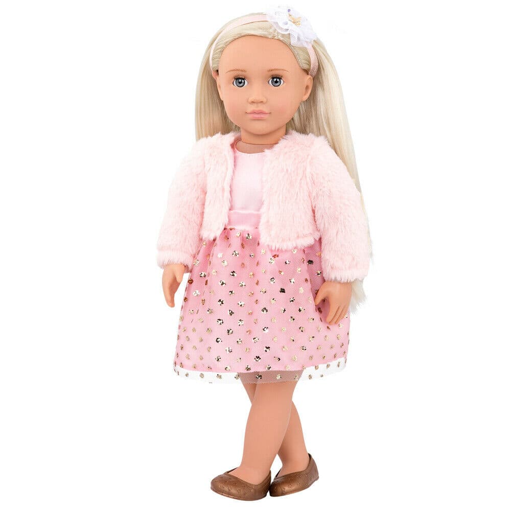 Our Generation Doll Millie in Pink Glitter Dress thumbnail 3