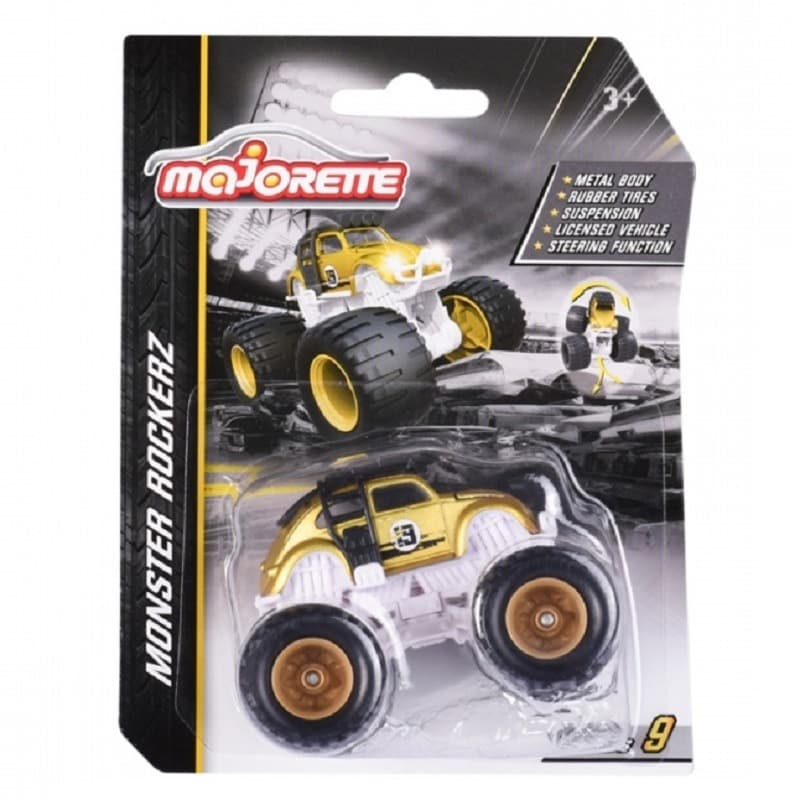 Majorette Limited Edition Gold Rockerz Monster Truck - Assorted