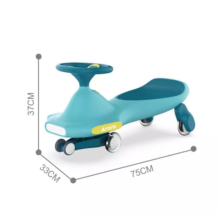 Arolo Swing Car Ride On Toy thumbnail 3