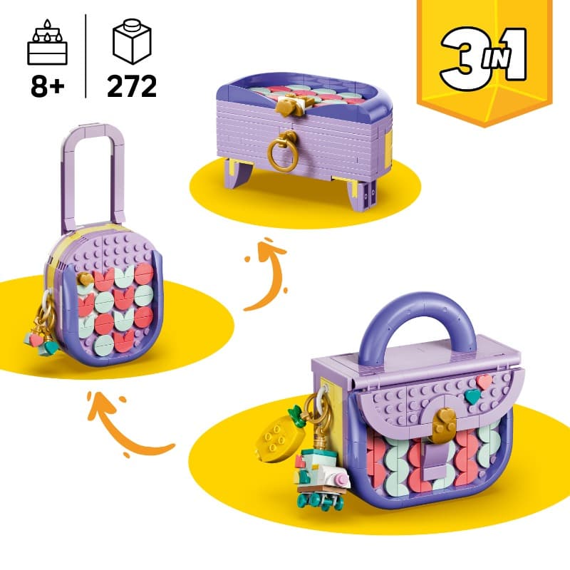 LEGO Creator 3 in 1 Art Fashion Bag with Storage Set thumbnail 2