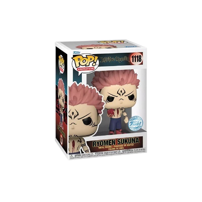 Funko Pop Jujutsu Kaisen - Ryomen Sukuna Special Edition thumbnail 2
