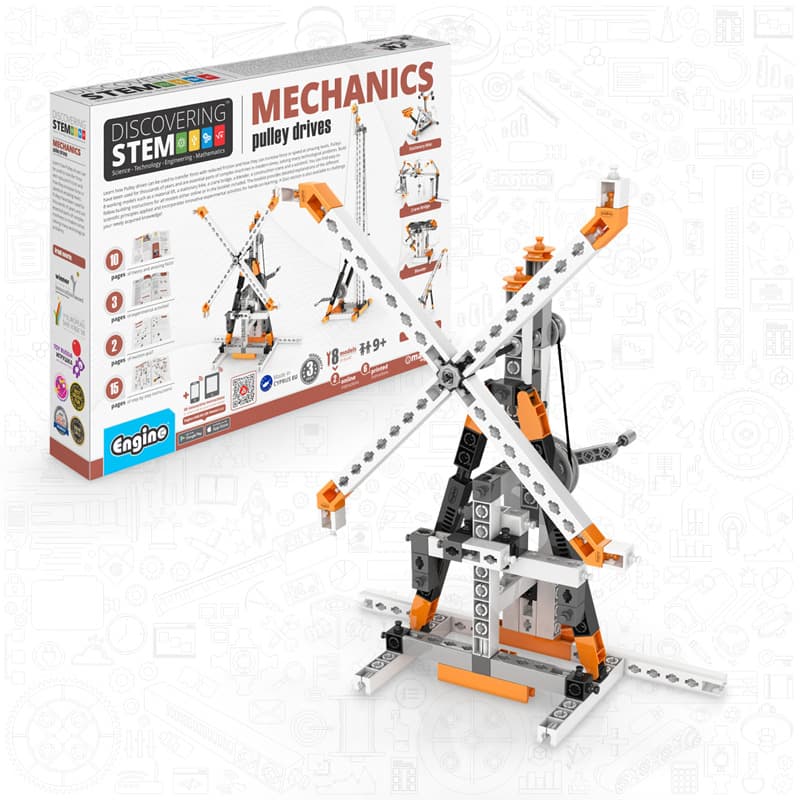 Engino Stem Mechanics Pulley Drives