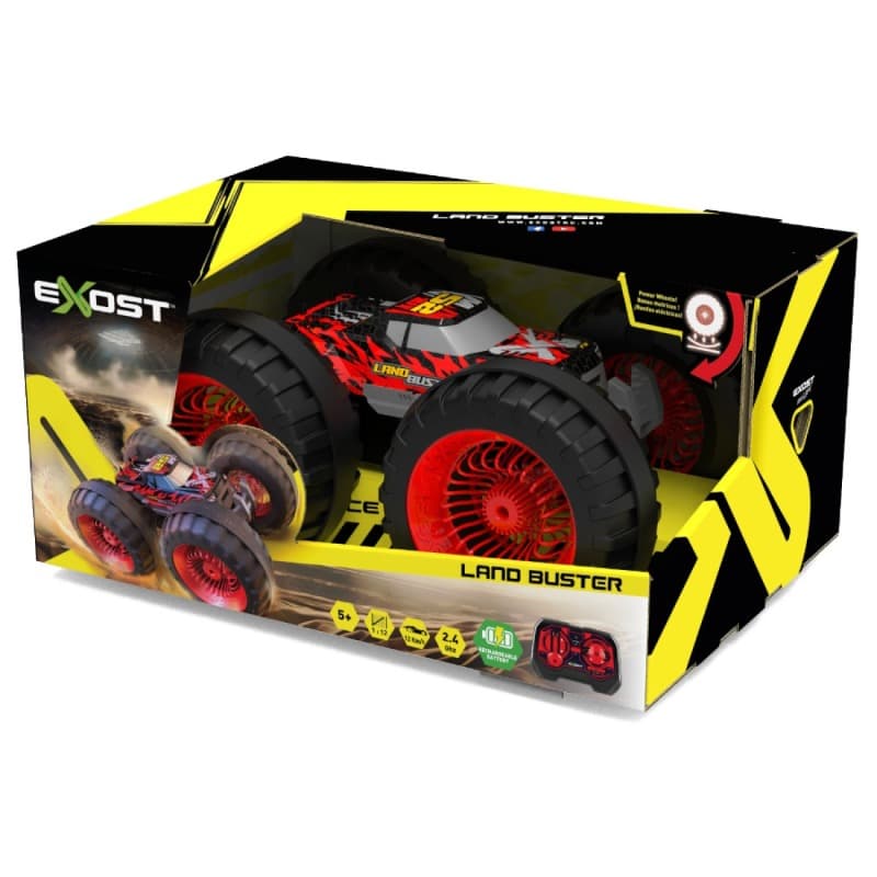 Exost R/C Land Buster - Red thumbnail 5