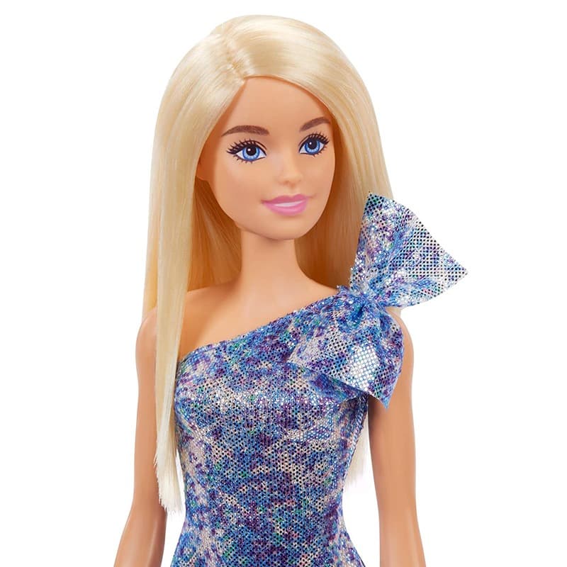 Barbie Glitz Doll Blue Dress thumbnail 2