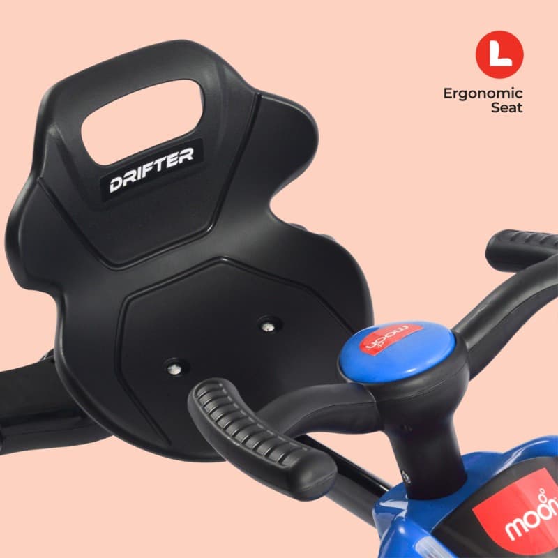 Moon Drifter Drift 4 Wheel Bike - Blue thumbnail 4