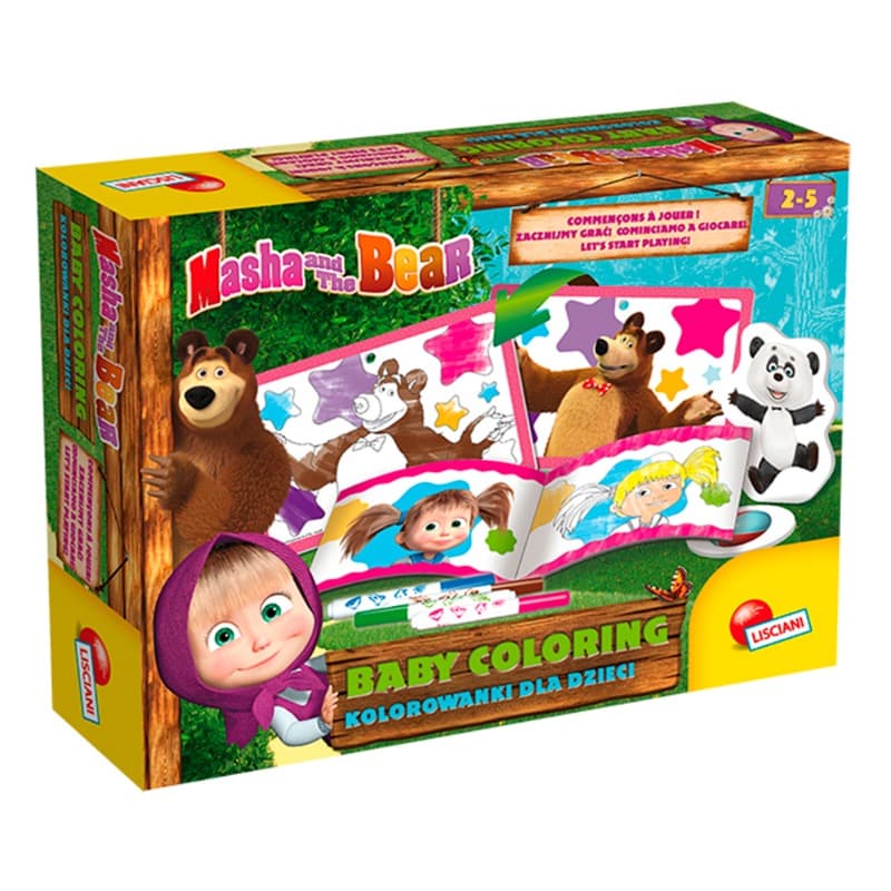 Lisciani Masha Baby Coloring Set