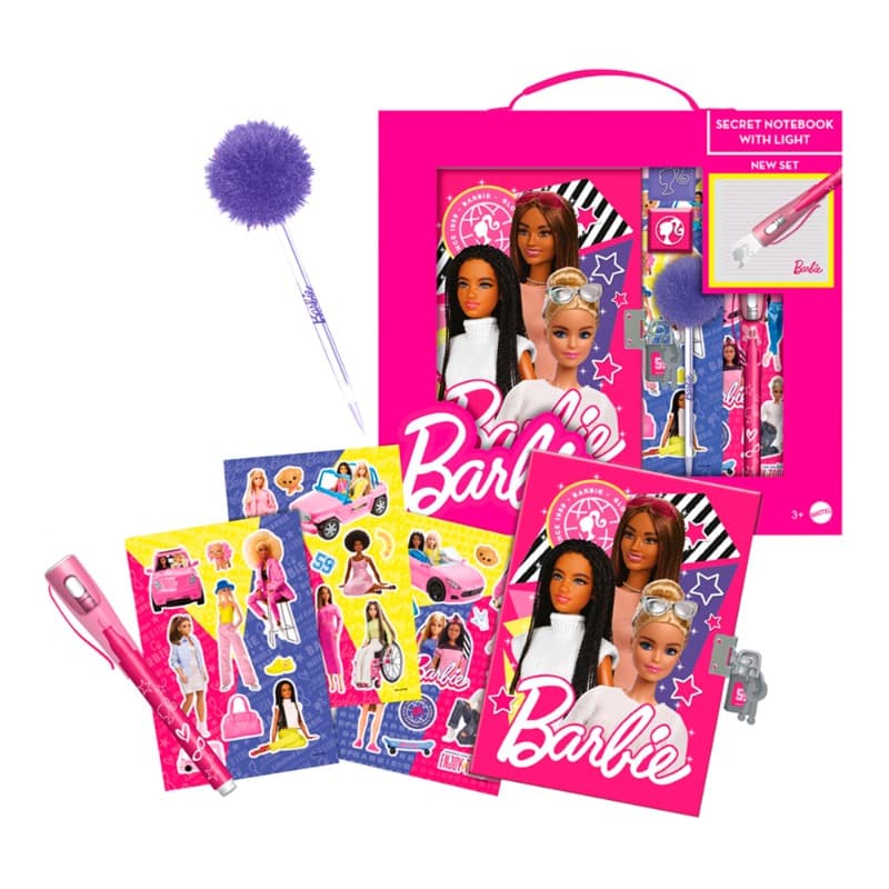 Barbie Secret Notebook w/ Light