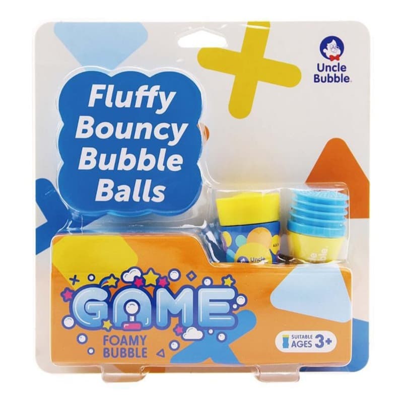 Uncle Bubble Fluffy Bouncy Bubble Balls