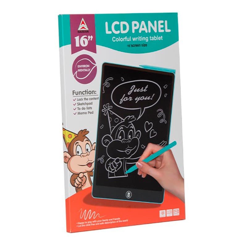 LCD Writing Panel 16inch Baby Blue thumbnail 3