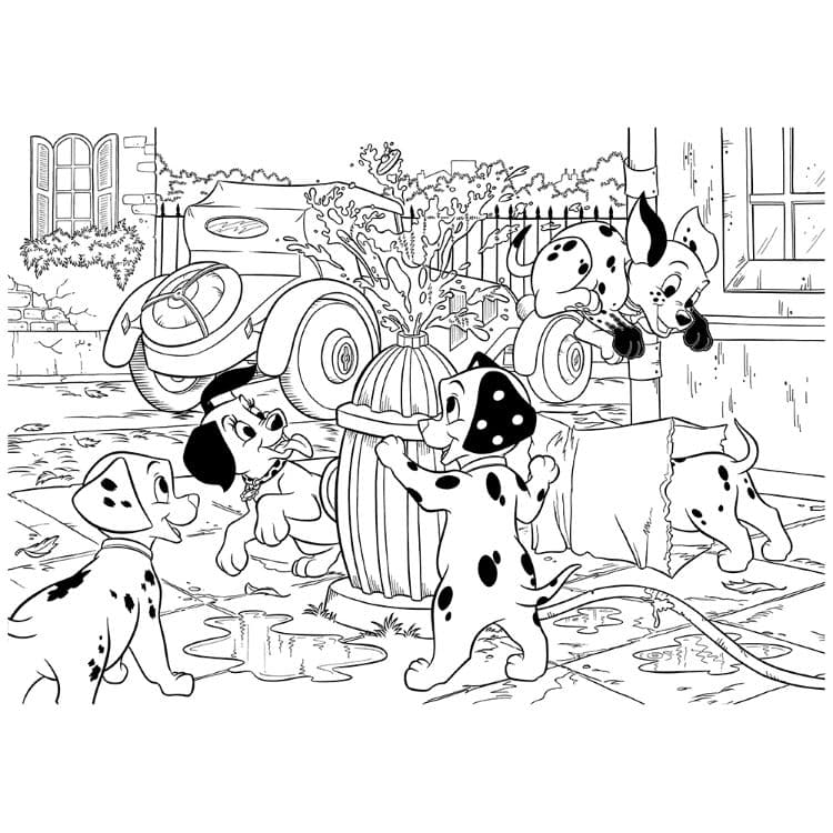 Lisciani -Puzzle Df Supermaxi 108 - 101 Dalmatians thumbnail 2