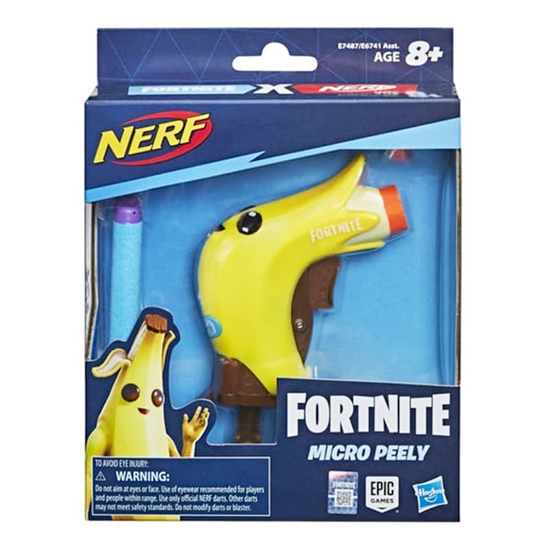 Nerf Fortnite Micro Peely Micro Shots