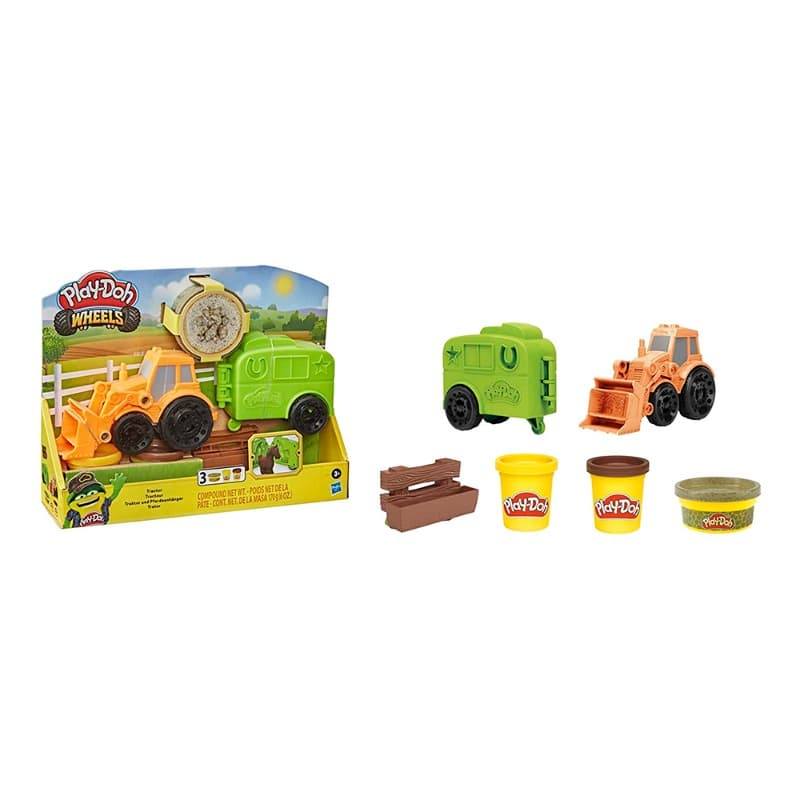 Play-Doh Wheels Tractor Farm Truck Toy thumbnail 3