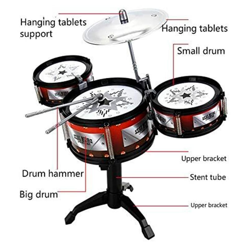 Kids Jazz Drum Set thumbnail 5