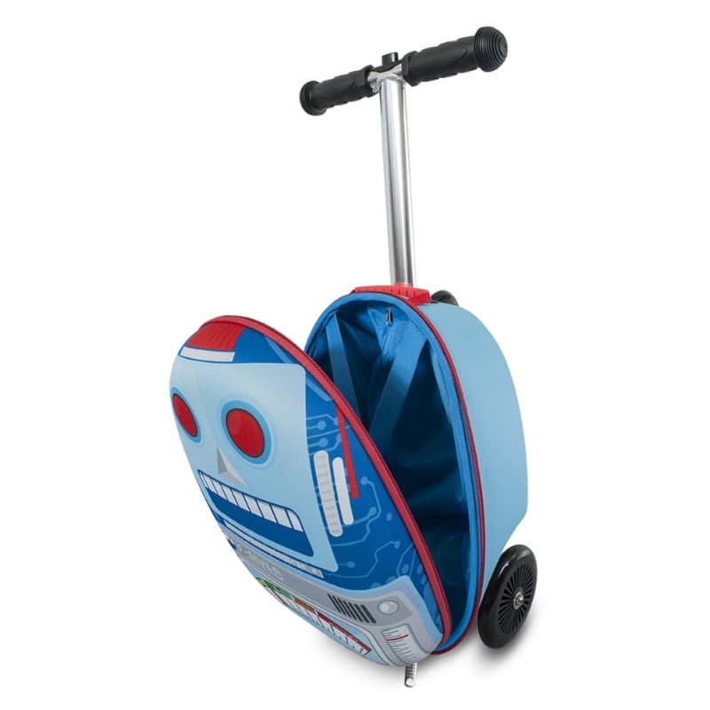 Scooter Suitcase Sparky Robot - Blue thumbnail 2