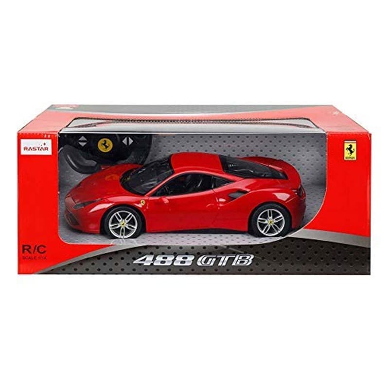 Rastar Ferrari 488 GTB Car With RC