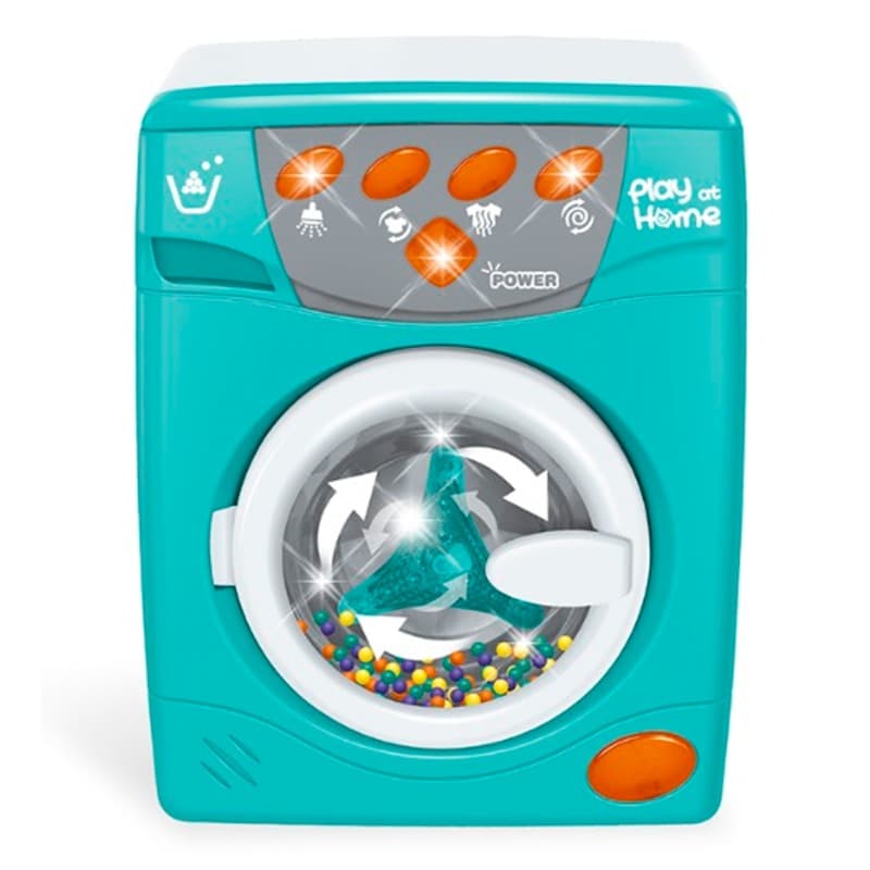 Light Up Washing Machine Play Set -Green