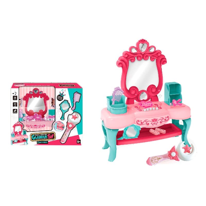 Dressing Table Glamour Set - Pink And Blue thumbnail 3