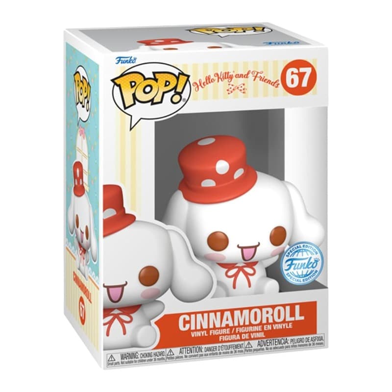 Funko Pop Hello Kitty and Friends - Cinnamoroll with Hat thumbnail 2
