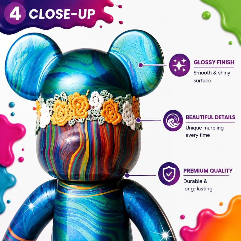 Paulinda Magic Painting Bear For Kids thumbnail 4